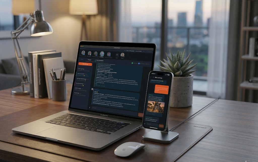 Arveum Intelligence Platform on Mac and iPhone